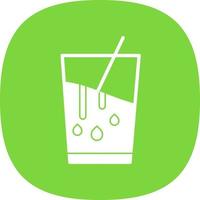 Chocolate Milk Vector Icon Design