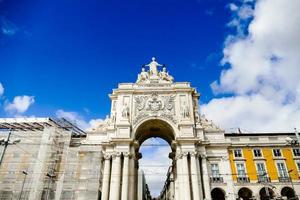 Buildings of Lisbon, Portugal photo