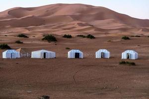 paisaje desértico en marruecos foto