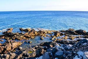 The Atlantic Ocean at the Canary Islands photo