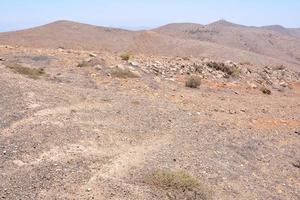 paisaje en las islas canarias foto