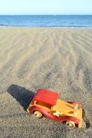 Toy Car on the Seashore photo