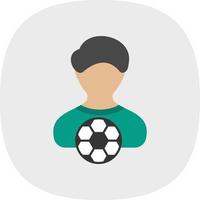 diseño de icono de vector de jugador