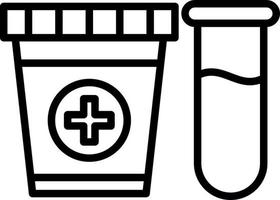 Urine Test Vector Icon Design