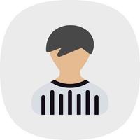 Referee Vector Icon Design