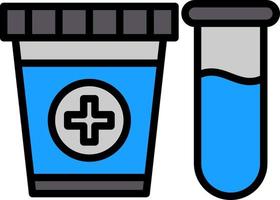 Urine Test Vector Icon Design