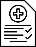 Patient Checklist Vector Icon Design