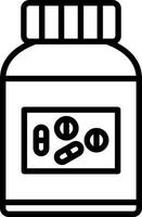 Supplements Vector Icon Design