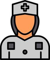 Nurse Vector Icon Design