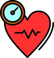 Blood Pressure Vector Icon Design