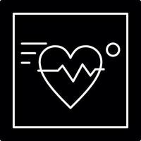 diseño de icono de vector de electrocardiograma