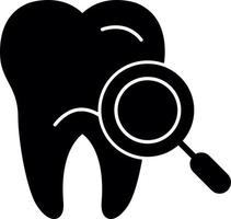 Dental Checkup Vector Icon Design