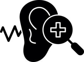 Hearing Checkup Vector Icon Design