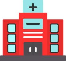 diseño de icono de vector de hospital