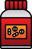 diseño de icono de vector de suplementos