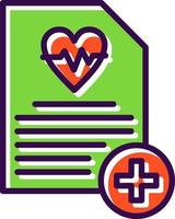 Health Check Vector Icon Design