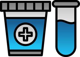 Urine Test Vector Icon Design