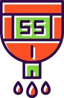 Glucose Checkup Vector Icon Design
