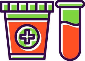 Urine Test Vector Icon Design