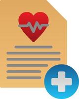 Health Check Vector Icon Design