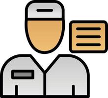 Patient Examination Vector Icon Design