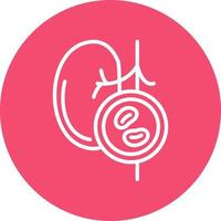 Kidney Checkup Vector Icon Design