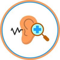 Hearing Checkup Vector Icon Design