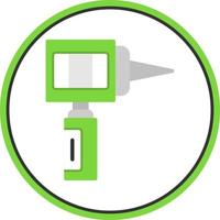 Otoscopy Vector Icon Design