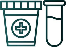 Urine Test Vector Icon Design