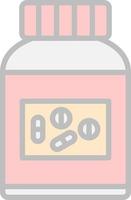 Supplements Vector Icon Design