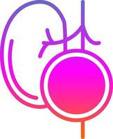 Kidney Checkup Vector Icon Design