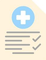 Patient Checklist Vector Icon Design