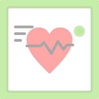 Electrocardiogram Vector Icon Design