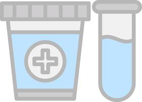 Urine Test Vector Icon Design