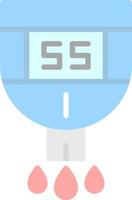 Glucose Checkup Vector Icon Design