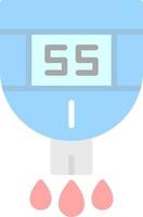 Glucose Checkup Vector Icon Design