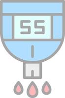 Glucose Checkup Vector Icon Design