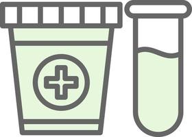 Urine Test Vector Icon Design