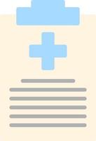 Medical Report Vector Icon Design