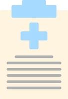 Medical Report Vector Icon Design