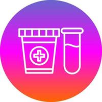 Urine Test Vector Icon Design