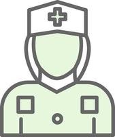 Nurse Vector Icon Design