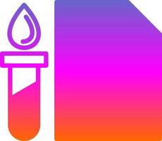 Blood Test Vector Icon Design