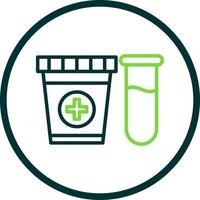 Urine Test Vector Icon Design