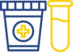 Urine Test Vector Icon Design