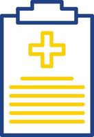 Medical Report Vector Icon Design