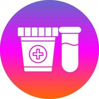 Urine Test Vector Icon Design