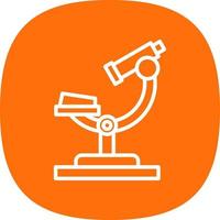 Microscope Vector Icon Design