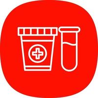 Urine Test Vector Icon Design