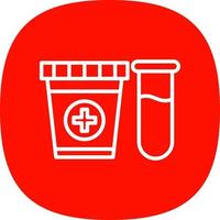 Urine Test Vector Icon Design